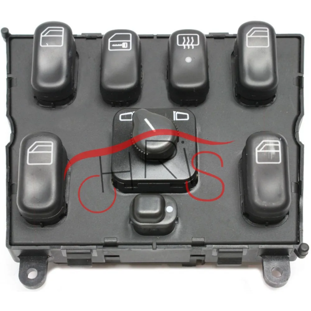 Power Window Switch New Black Front Mercedes ML Class ML320 ML430 1638206610