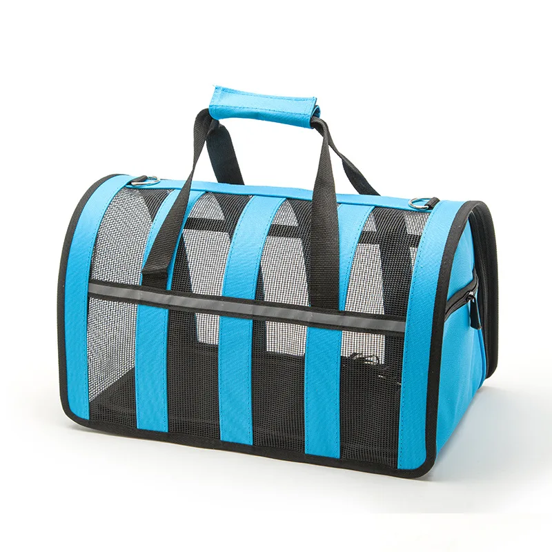 

2017 New portable Adjustment dog bag for small dogs Mesh Breathable pet carrier bag carry for Cats Travel Outdoor Retail