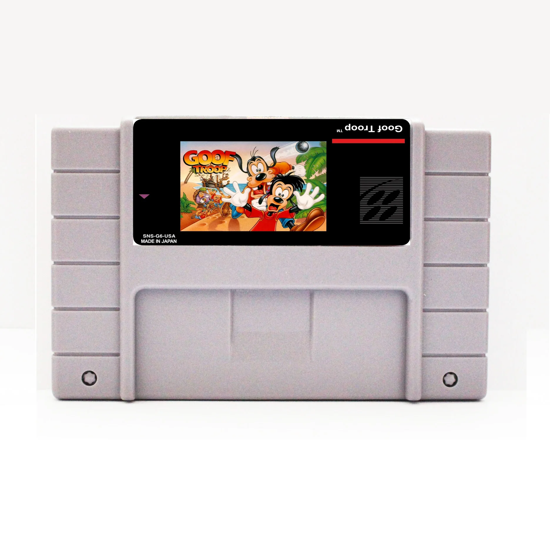 

Goof Troop -16 bit For NTSC Game Player Big Gray Game Card