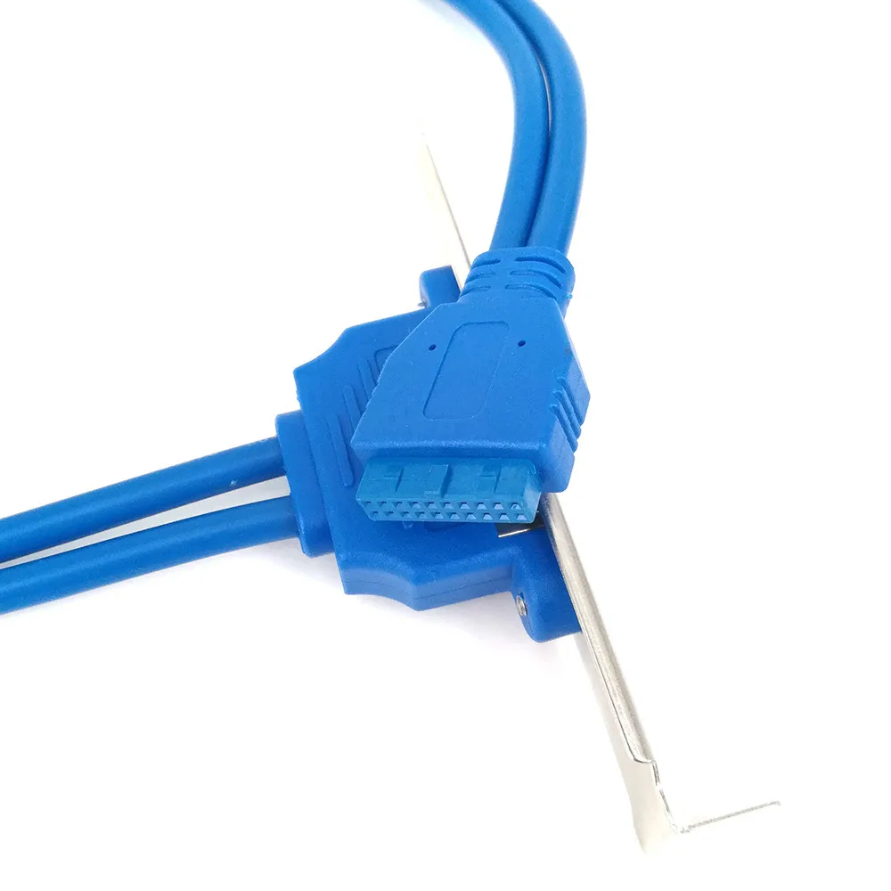 Ouhaobin USB 3 0 расширительный кронштейн для задней панели к 20 контактному штыревому