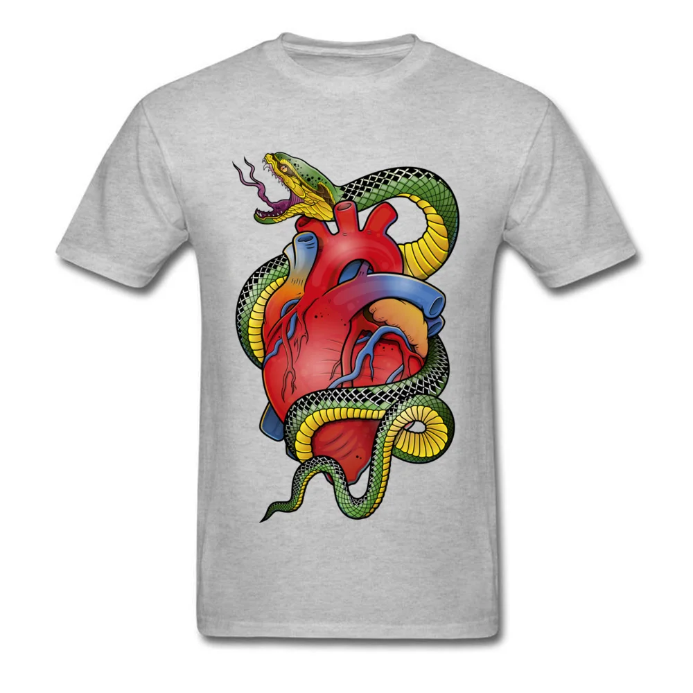 Snake and heart_grey