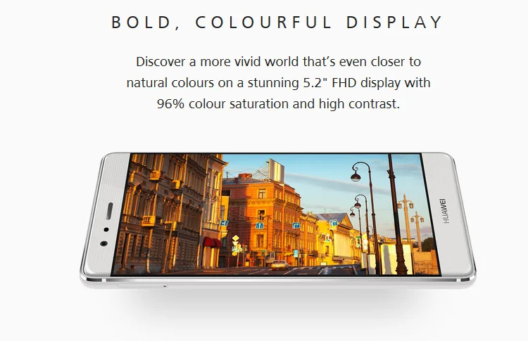 HUAWEI P9 4GB RAM 64GB ROM Hisilicon Kirin 955 2.5GHz Octa Core 5.2 Inch 2.5D FHD Screen Android 6.0 4G LTE Smartphone