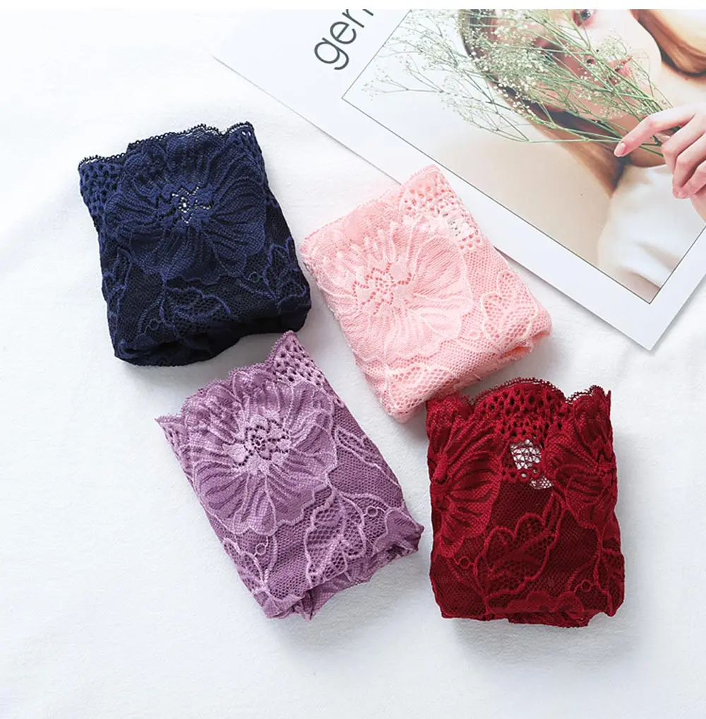 Shop Fashion 4piece Set Of Women's Underwear Large Carving Underwear Online Jumia Ghana