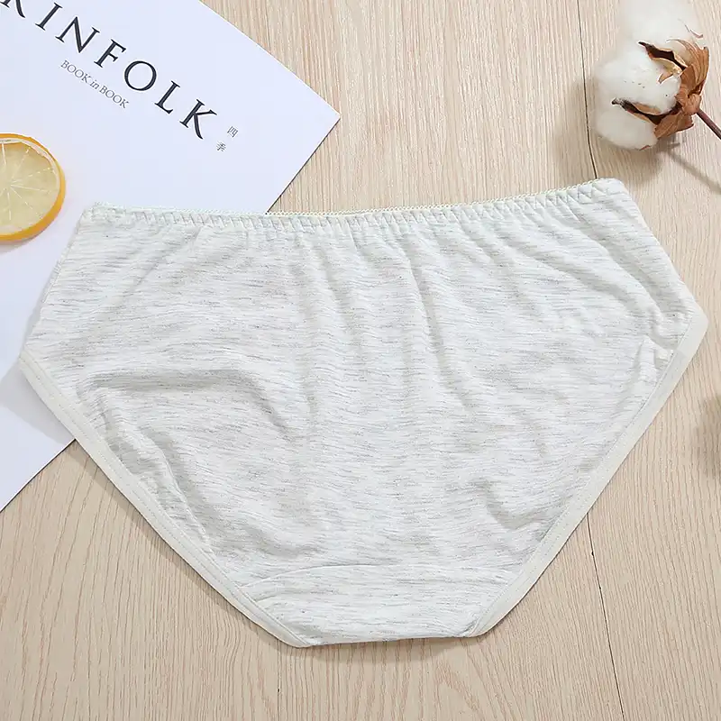 Free Shipping Feichangzimei Teenage Girl Panties Cotton Solid Panties