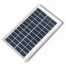 3W 12V Solar Cell Solar Module Polycrystalline DIY Solar Panel System For 9V Battery Charger + DC 5521 Cable 3M Free Shipping