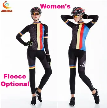 

Women's Biking Clothings Long Sleeve Sports Bike Jersey Women Cycling Jerseys Bicycle Racing Suits QM17LTW5 Free Shipping