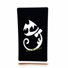 Сексуальный трафарет для татуировок с кошачьим дизайном, трафарет для татуировок, трафарет для рисования аэрографом, инструменты для макияжа