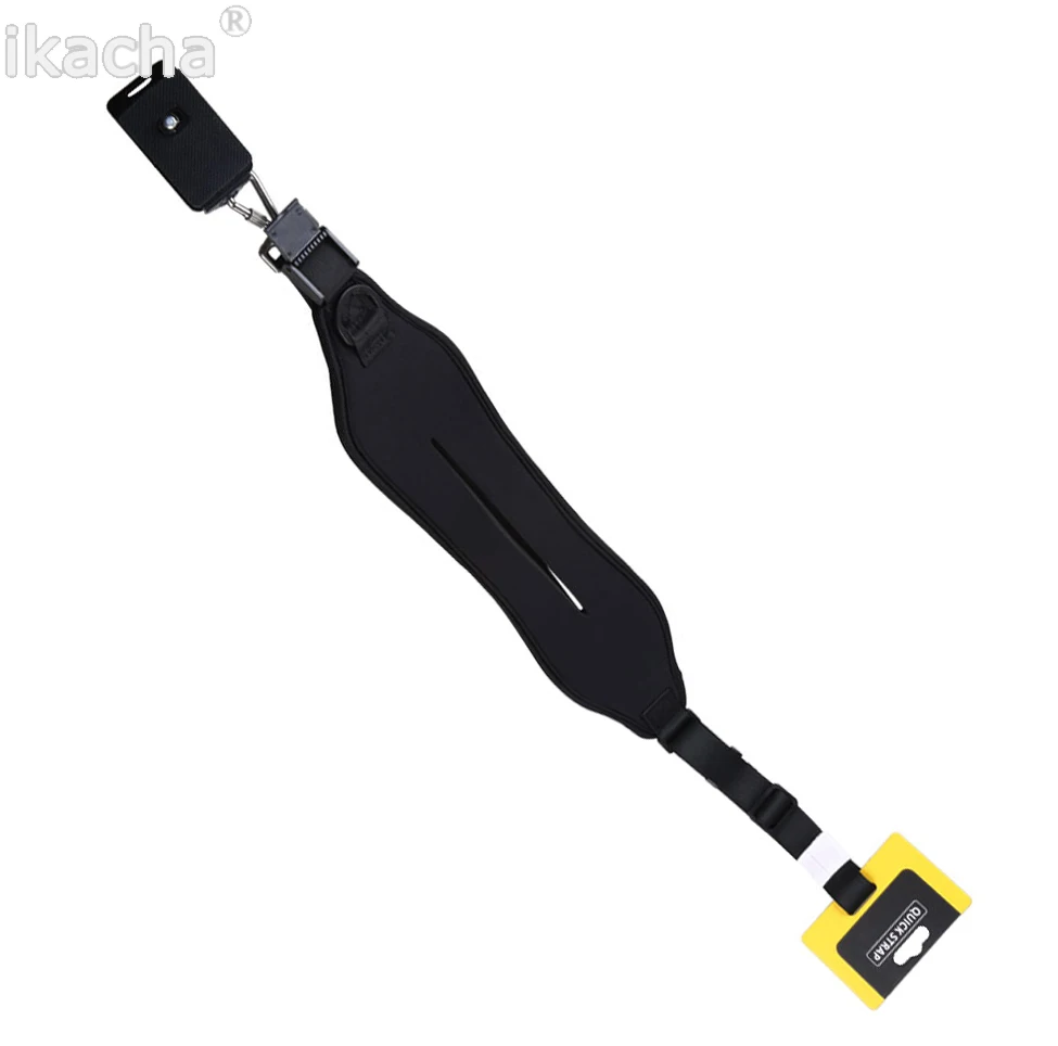 Photo DSLR Black Camera Rapid Shoulder Neck Strap Belt Sling Soft Padded Strap Holder