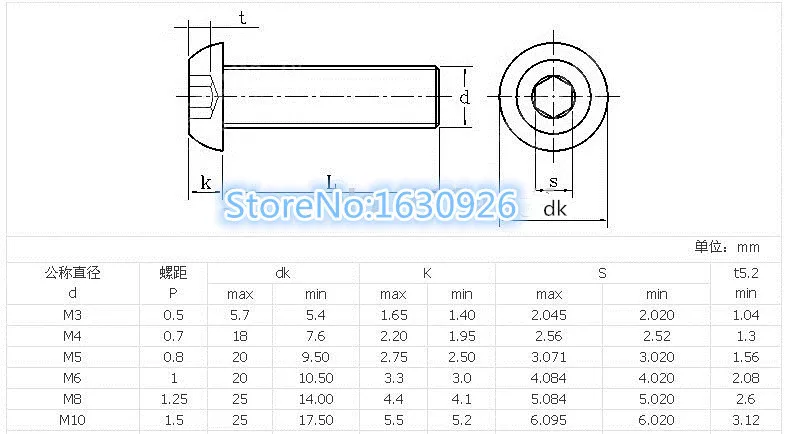 100 шт./лот метрики Нитки m3x14mm M3* 14 мм 304 Нержавеющая сталь Кнопка Шестигранная головка Кепки болт ISO7380 A2-70