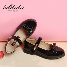 children girls princess shoes kids girl leather shoes girls dress students shoes models bowknot princess shoes