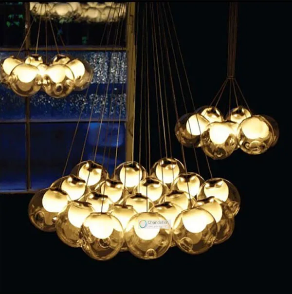 19 Cluster Halogen Bulbs Fit AC110 240V Bocci 19 Heads Chandelier Clear