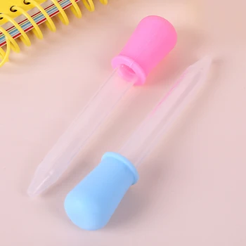 

Baby Medicine Dropper Clear Silicone Plastic Pipette Liquid Food Feeding Droppers Burette BM88