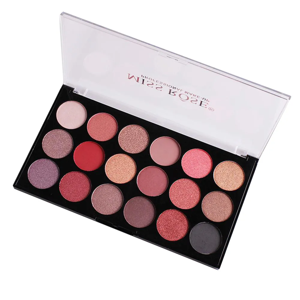 

MISS ROSE Eeyeshadow palette Eye Makeup 18 Colors Eye Shadow Makeup Tool makeup factory direct 1016