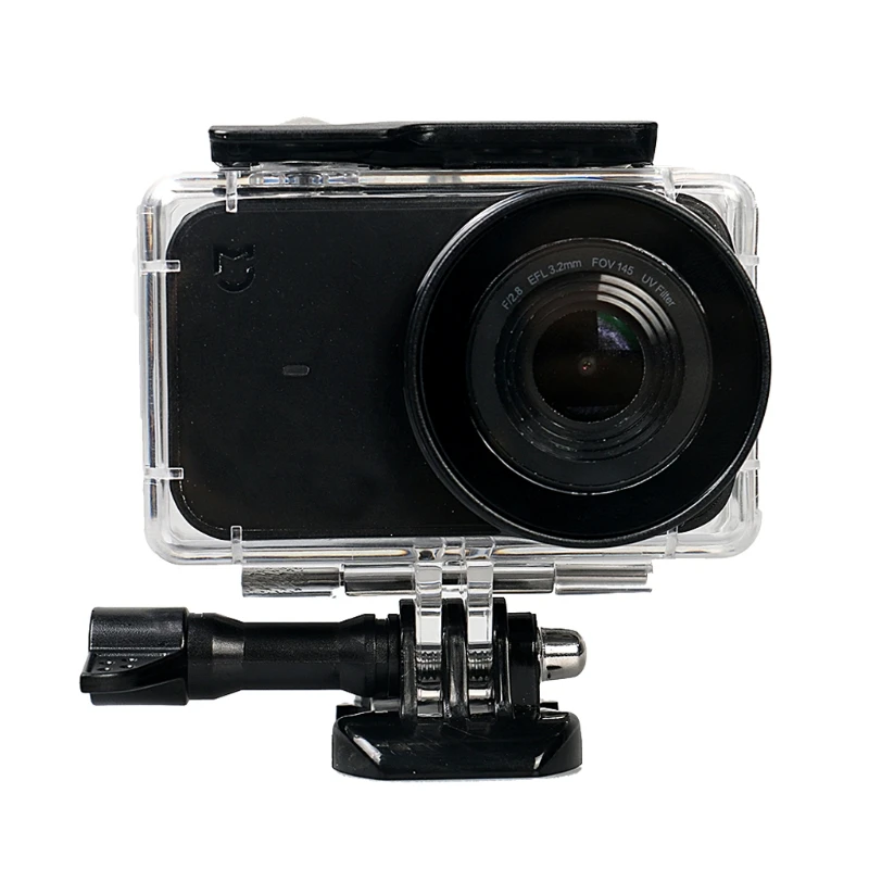 Водонепроницаемый чехол GloryStar 45 м для дайвинга для Xiaomi Mijia 4 K Mini Action camera, чехол для Mijia Mini camera, Защитный корпус