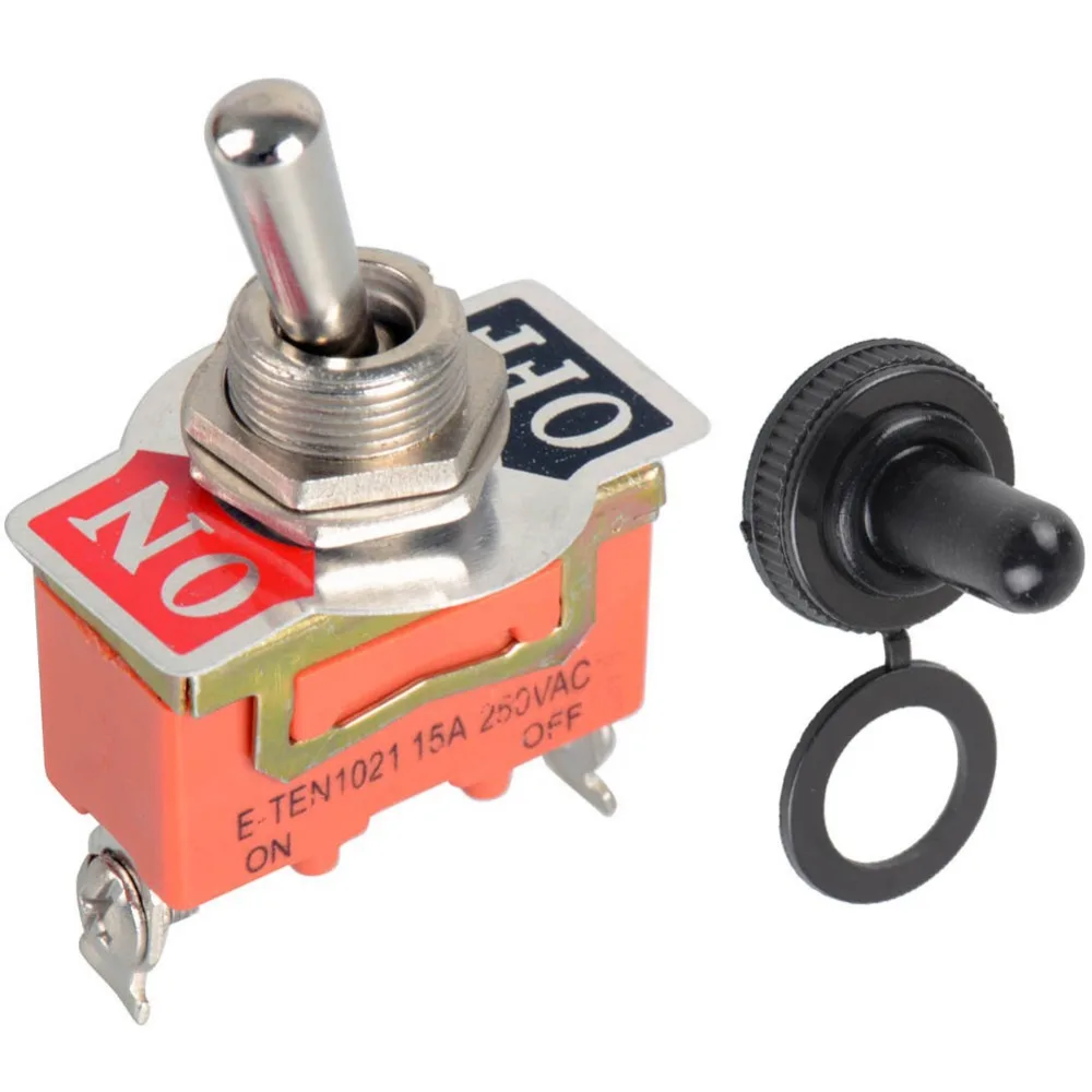 

High quality!!!1pc New High Quality 15A 250V SPST 2 Terminal ON OFF Toggle Switch VE186 P