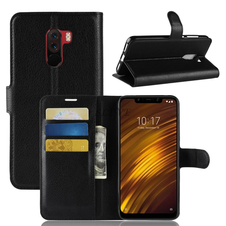 Xiaomi Pocophone F1 Case Xiaomi Poco F1 Flip Case Leather Cover Phone