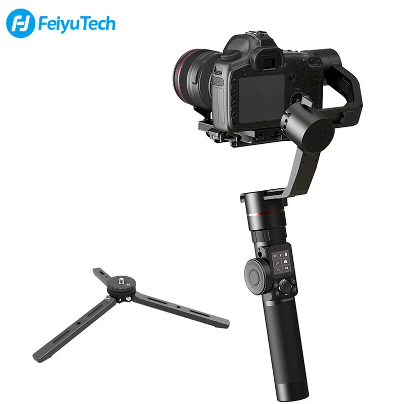 

FeiyuTech AK2000 Brushless Handheld Stabilizer Gimbal with Extension Pole Stick 2.8kg Payload for Canon 5D Mark Panasonic GH5