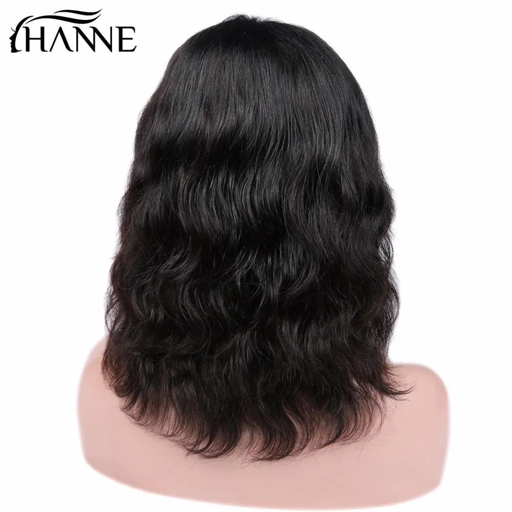 HANNE короткий Боб синтетические волосы на кружеве Искусственные парики для женщин человеческие волосы естественная волна