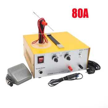 

DX80A high-power laser spot welder pulse spot welding touch welder welding machine with jewelry equipment 0.4mm-1.5mm