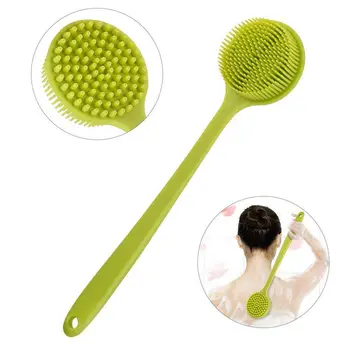 

US Seller Handle Body Bath Back Brush Scrubber Massager Skin Pet Cleaning Tool L