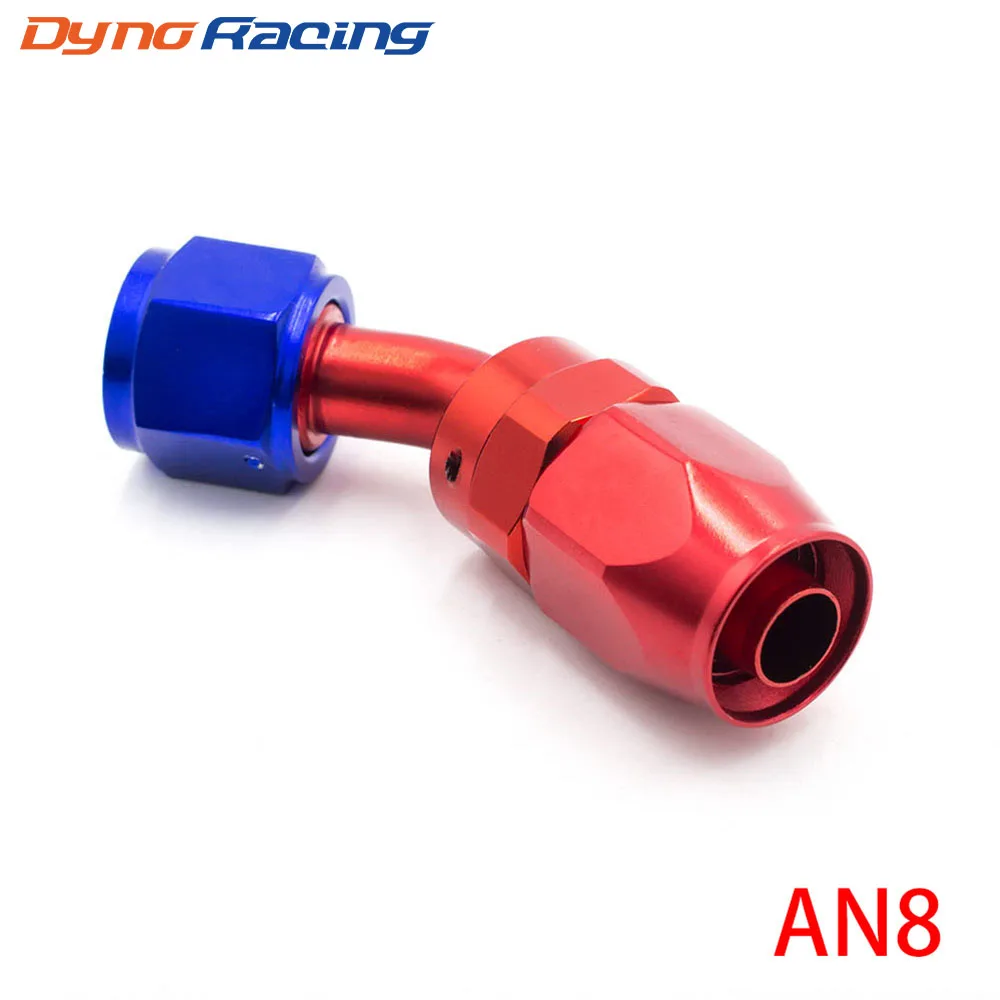Setrab USA 22-AN08RU08-180 Hose End, AN08 Female To -08