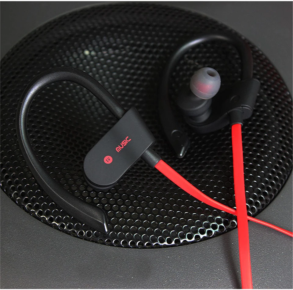  FineBorn Waterproof Sports Wireless Bluetooth Earphone for Phone Handsfree Bluetooth Headphone with Mic Stereo Bass Gym Earbud  (11)