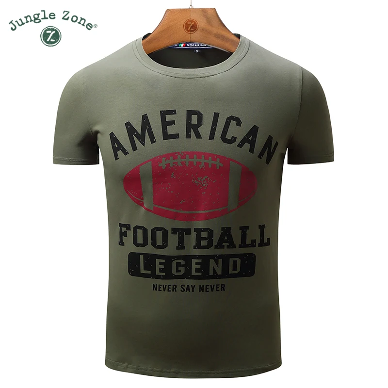 

Ou code Summer T-shirt American Print t-shirt Summer Men's Short Sleeve t-shirts 100% Cotton t shirt Top quality 304