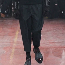 27-44 Новинка Мужская одежда GD стилист волос подиума классические модные Свободные повседневные шаровары костюм мужской плюс размер костюмы