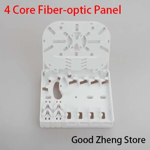 

4 Port 4 Core Fiber-optic Panel FTTH Fiber Optic Splice Tray Termination Box