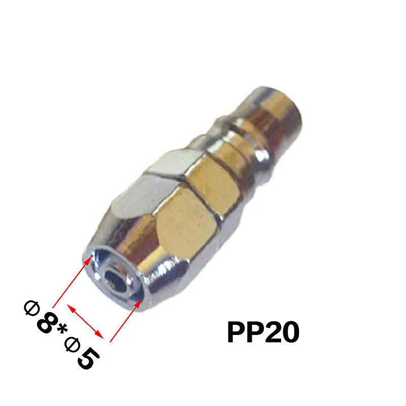 PP20 PP30 PP40 SP20 SP30 SP40 воздушный компрессор быстроразъемные Соединительные элементы, пневмосоединение быстрого соединения высокого давления соединение типа C - Цвет: PP20