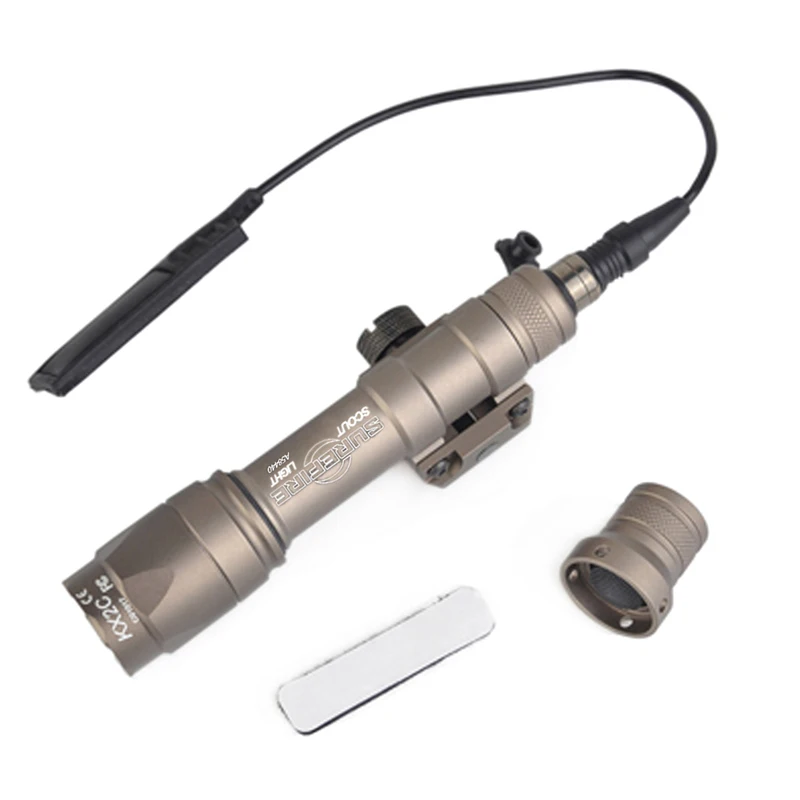 

Tactical Airsoft Surefir M600C Weapon Tactical Scout light LED 366 LumenTactical Rifle Flashlight Airsoft M600 Series EX072