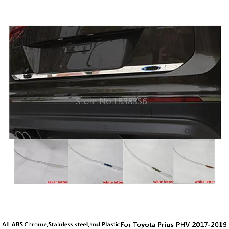 Для Volkswagen Tiguan L TiguanL MK2 2016 2017 2018 2019 2020 Автомобильный задний бампер ABS Хромированная