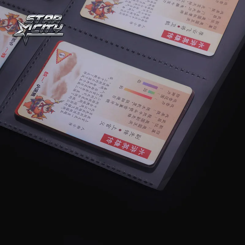 30 страниц/партия 9 карманов защита для карт|card protector|protector cardcard pocket page |