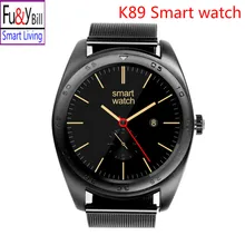 New Fashion K89 Smart Watch Heart Rate Monitoring Far Card Health Monitoring Bluetooth Smart Watch Support IOS Android PK K18S