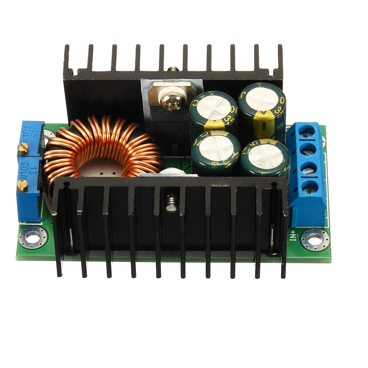

1PC New DC-DC CC CV Buck Converter Step-down Power Module 7-32V to 0.8-28V 12A 300W Board Electronic Components & Supplies