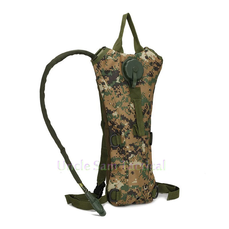 Molle военный 3L рюкзак для воды, сумка для воды на открытом воздухе, для кемпинга, тактическая камуфляжная гидратация для велоспорта, пешего туризма, альпинизма