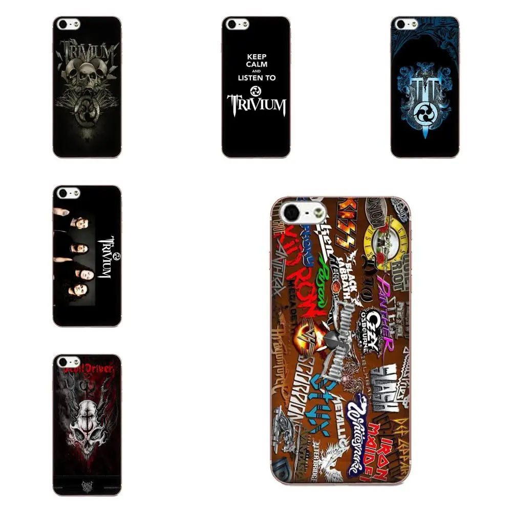 

Trivium Metal Rock Band Soft TPU Coque Case For Xiaomi Redmi Note 2 3 3S 4 4A 4X 5 5A 6 6A Pro Plus