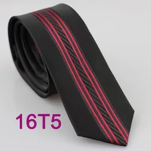 YIBEI Coachella жаккардовый шерстяной из микрофибры Boda черный галстук красный полосатый Gravatas De Seda Тонкий облегающий узкий мужской галстук
