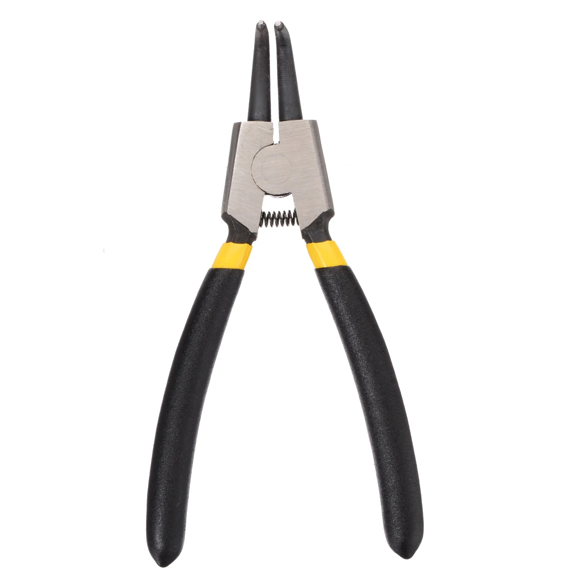 4pcs Straight/Angled Circlip Pliers Snap Ring Plier Set 6" Portable Internal External Ring Remover Retaining Curved Tip Plier