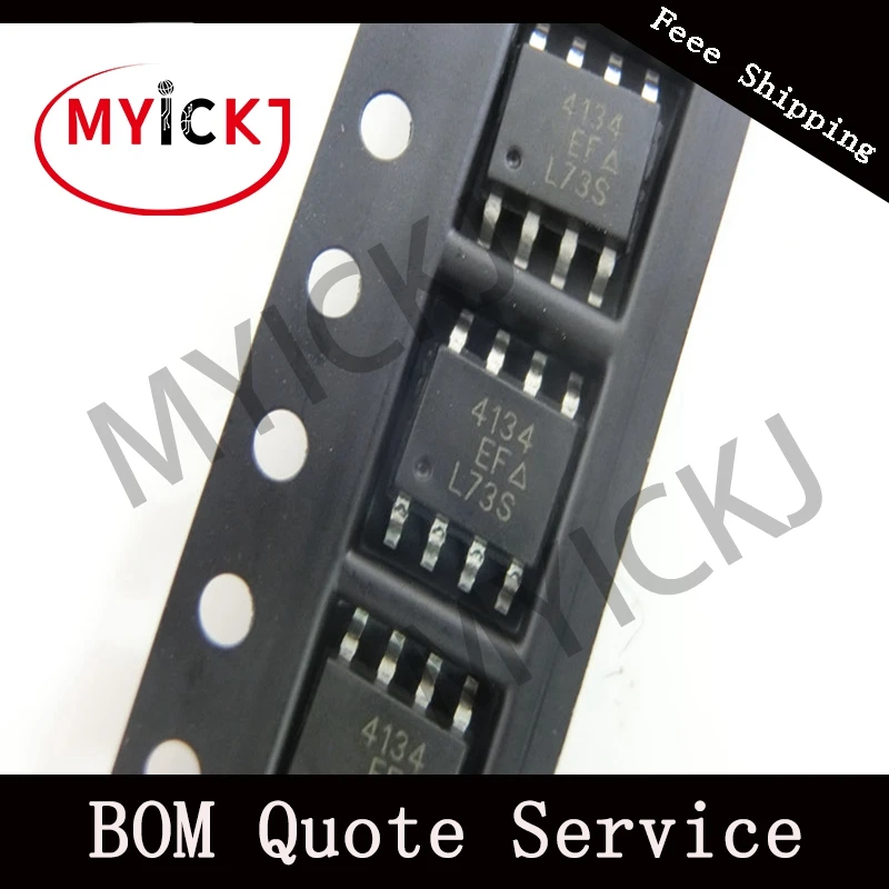 

10pcs SI4134DY-T1-E3 IC Chip MOSFET N-CH 30V 14A 8-SOIC 4134