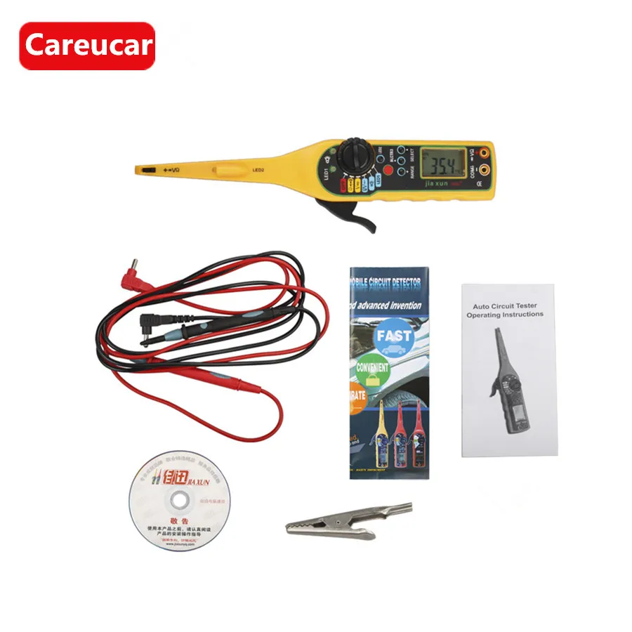 

Car Auto Power Electric Circuit Tester Multimeter+Lamp+Probe+Light 0-380Volt
