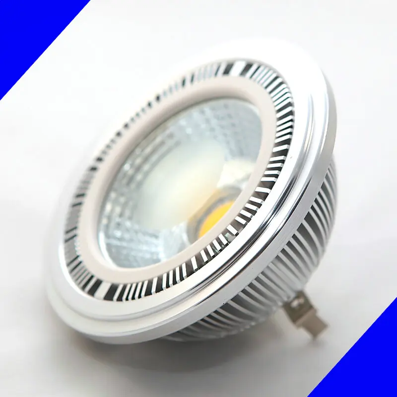 

LED AR111 QR111 G53 COB LED Spotlight 15W 1500LM G53 AC85-265V LED Bulb high lumens high quality 2 years warranty