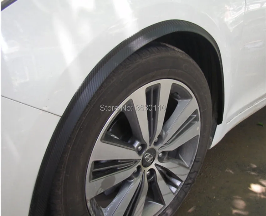 

1 PAIR Car Fender Flare Wheel Eyebrow Protector for Ford Fiesta ST Lip Wheel-arch Trim