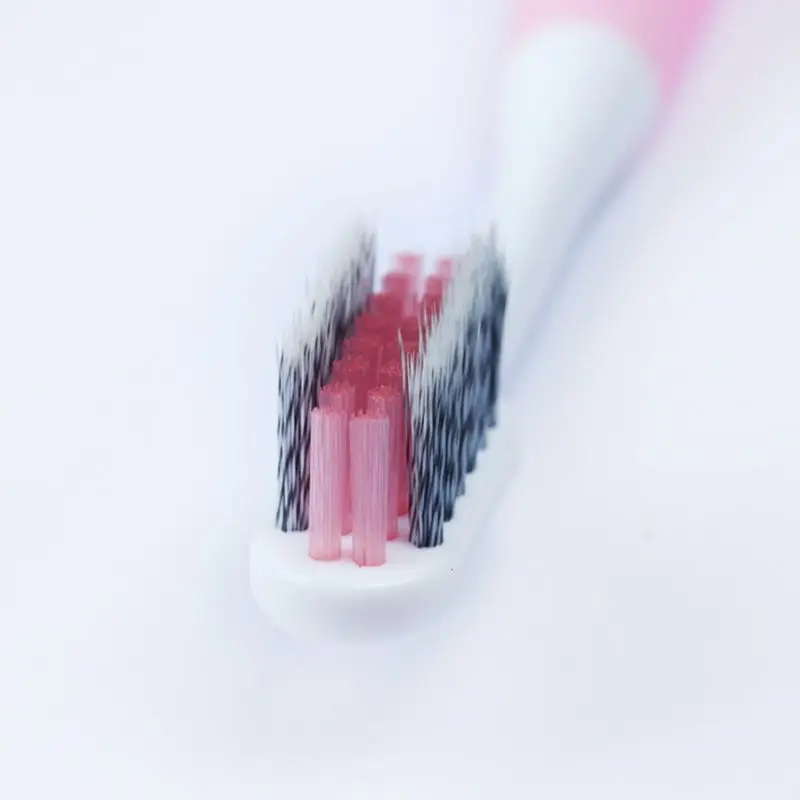 Зубная щетка u-образной отделки для взрослых Мягкая спиральная шелковая Антибактериальный инструмент для чистки зубов Уход за полостью