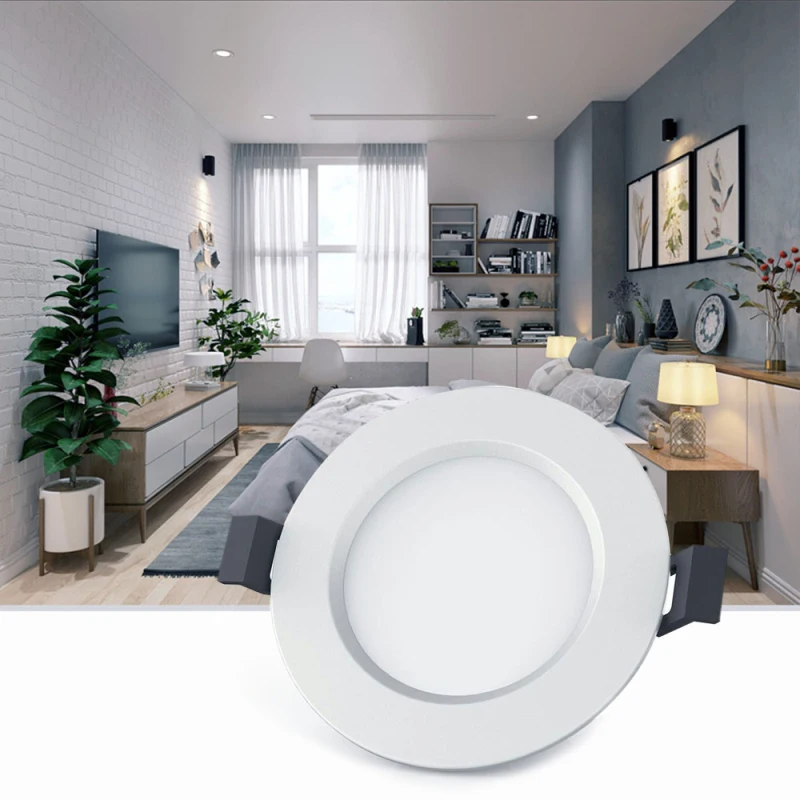 LED Downlight Round Recessed Lamp Wifi Work with App Remote control Led Bulb Bedroom Kitchen Indoor LED Spot Lighting
