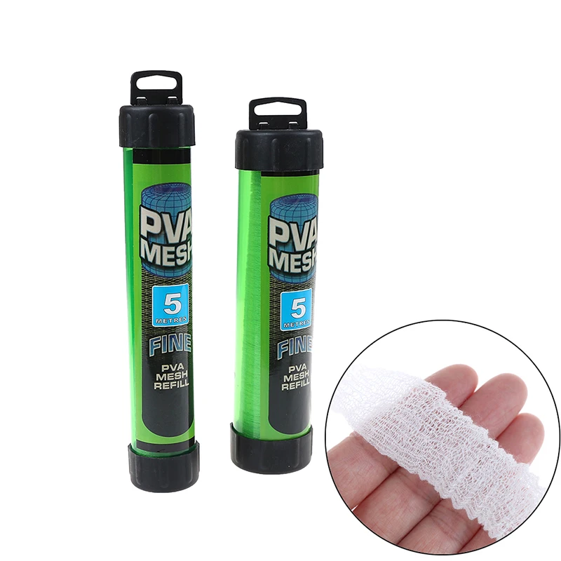 

1Pcs Bulk Packing Carp Fishing Pva Mesh 18/25/37/44mm refill for fishing bait and hook bait Bags