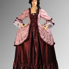 Ренессанс, барокко, или средневековый dress платье рококо платья