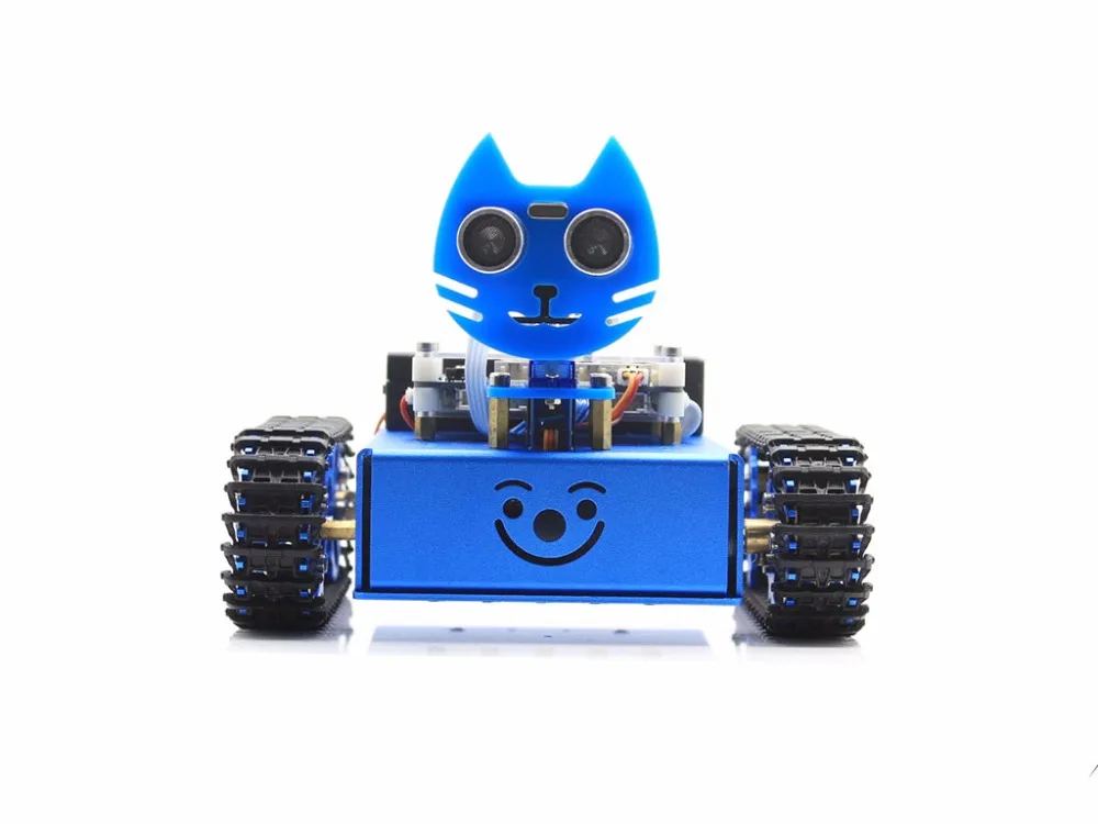 KitiBot стартовый робот графическое программирование отслеживаемая версия