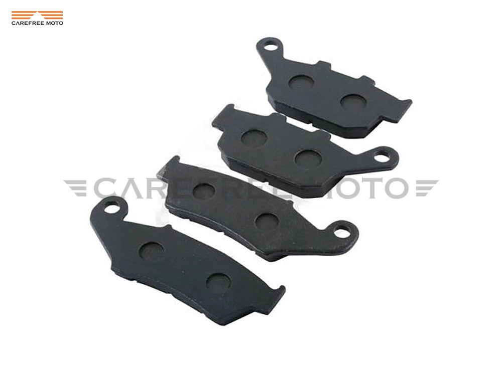 4 PCS Motorcycle Front Rear Brake Pads case for HONDA NX 650 DOMINATOR XL600V XL650V TRANSALP XRV750R 1995-2000