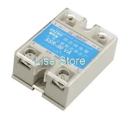 

SSR-90VA AC 24-380V 90A Resistance Type Adjustable Solid State Relay